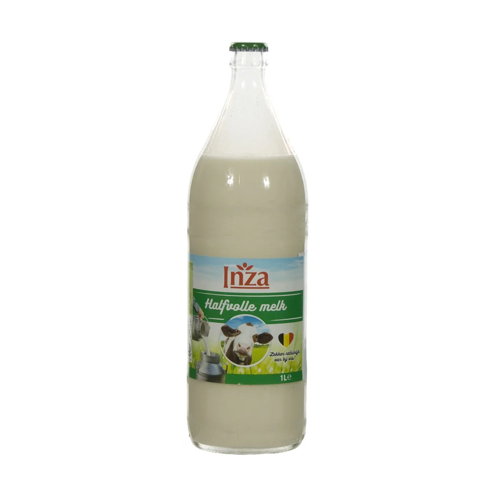 Inza Melk  Halfvolle  1 liter  Fles