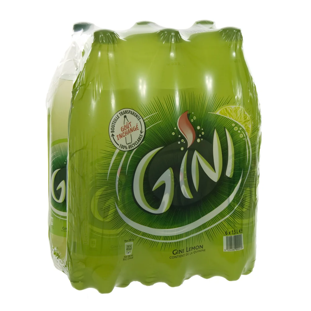 Gini PET  Regular  1,5 liter  Pak  6 st