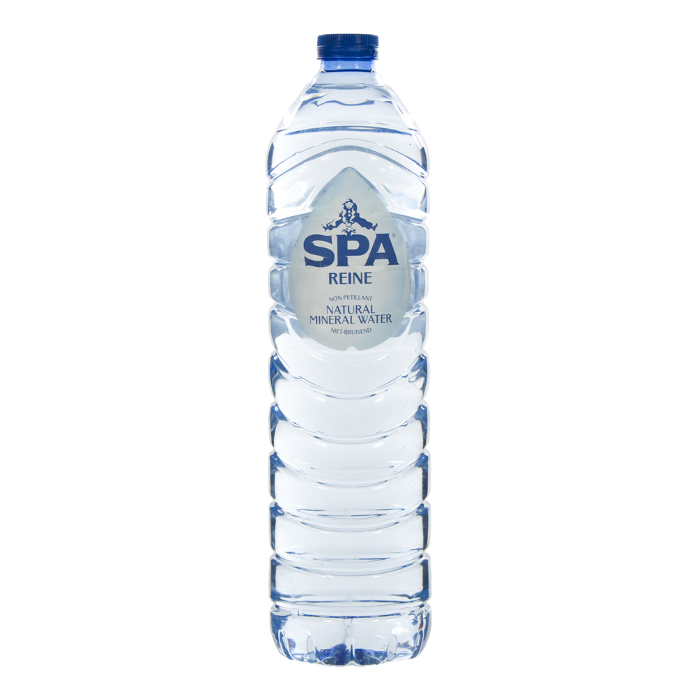 Spa PET  Plat  1,5 liter  Fles