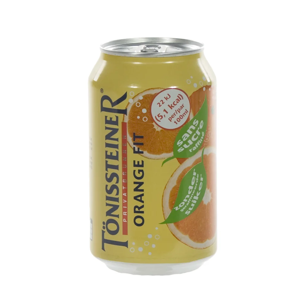 Tonissteiner BLIK  Orange  33 cl  Blik