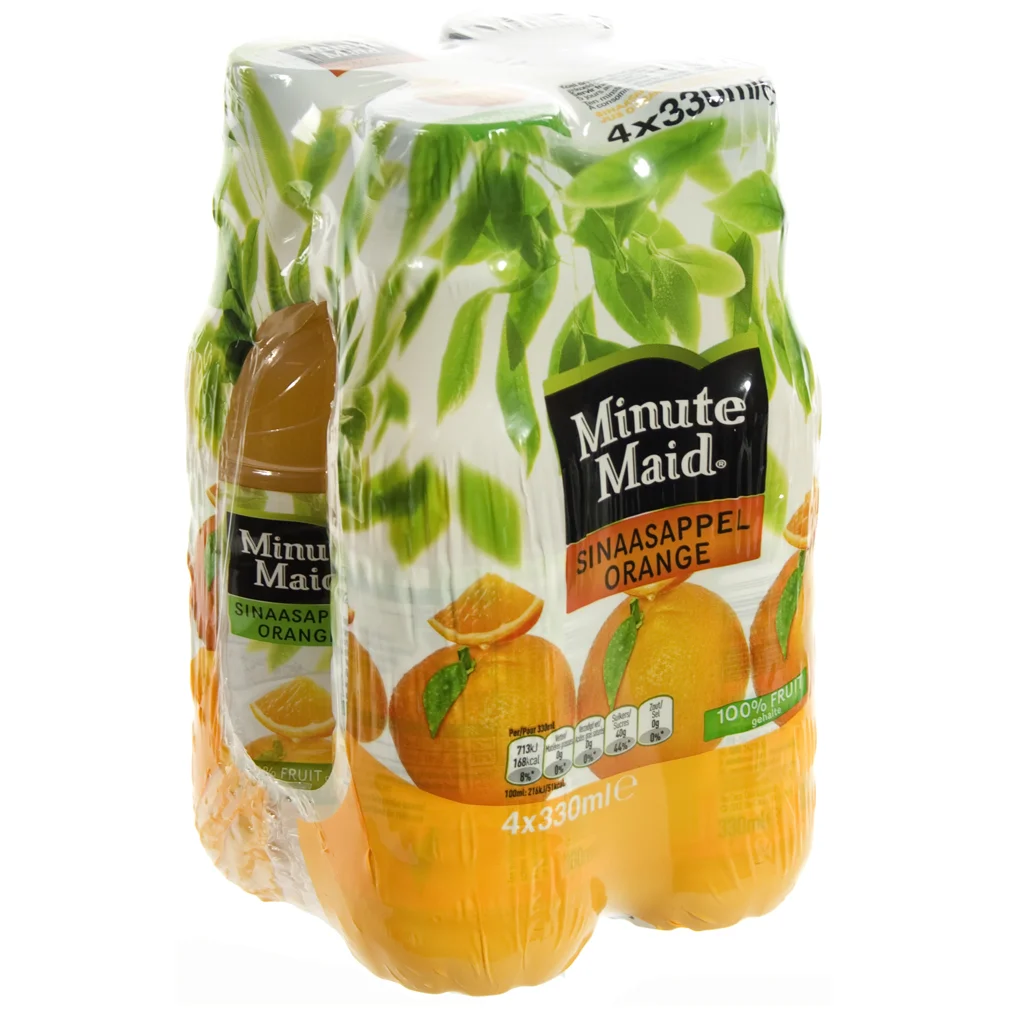 Minute Maid PET  Orange  33 cl  Pak  4 st
