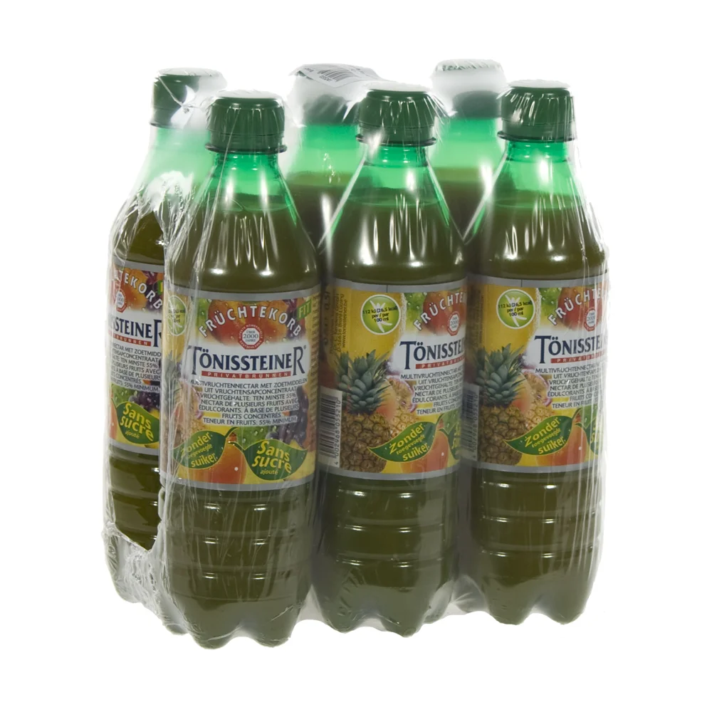Tonissteiner limo PET  Vruchtenkorf  50 cl  Pak  6 st