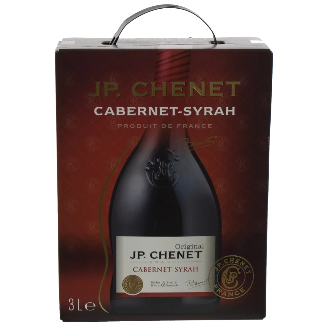 JP Chenet Cabarnet Syrah  Rood  3 liter  Vat