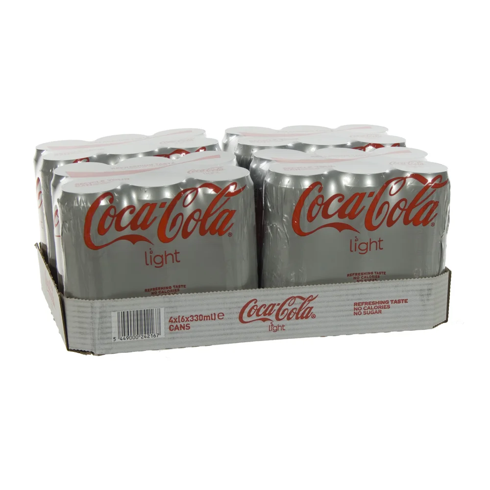 Coca Cola  Light  33 cl  Blik 24 pak