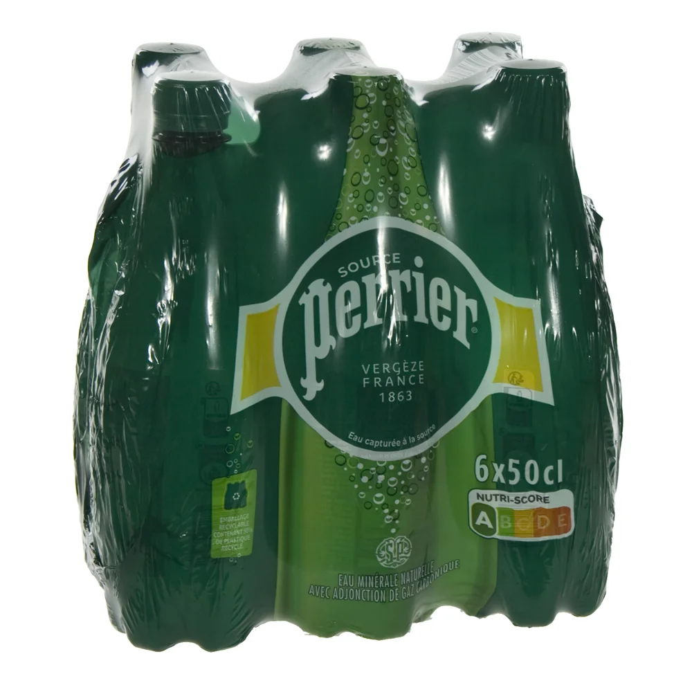 Perrier PET  50 cl  Pak  6 st
