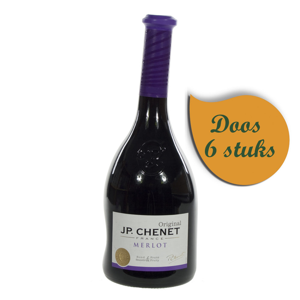 JP Chenet Merlot  Rood  75 cl  Doos  6 st