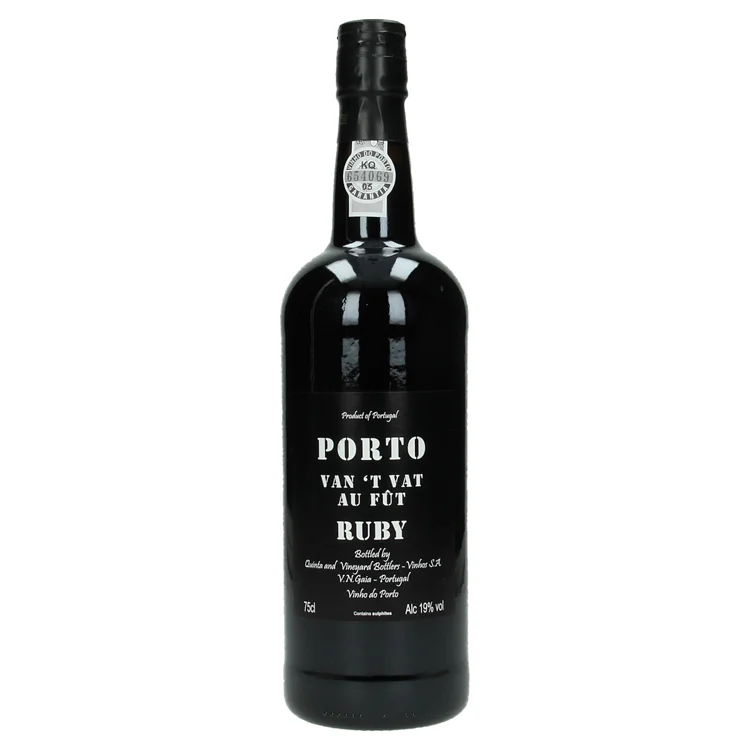 Porto van 't vat 19%  Rood  75 cl