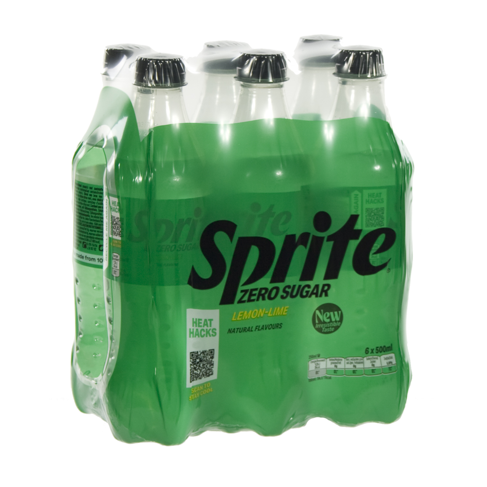 Sprite PET  Zero  50 cl  Pak  6 st
