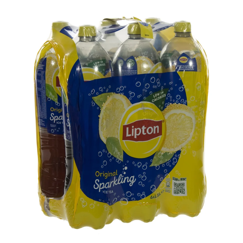 Lipton PET  Ice Tea  1,5 liter  Pak  6 st
