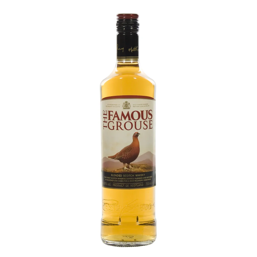 Famous Grous 40%  1 liter  Fles