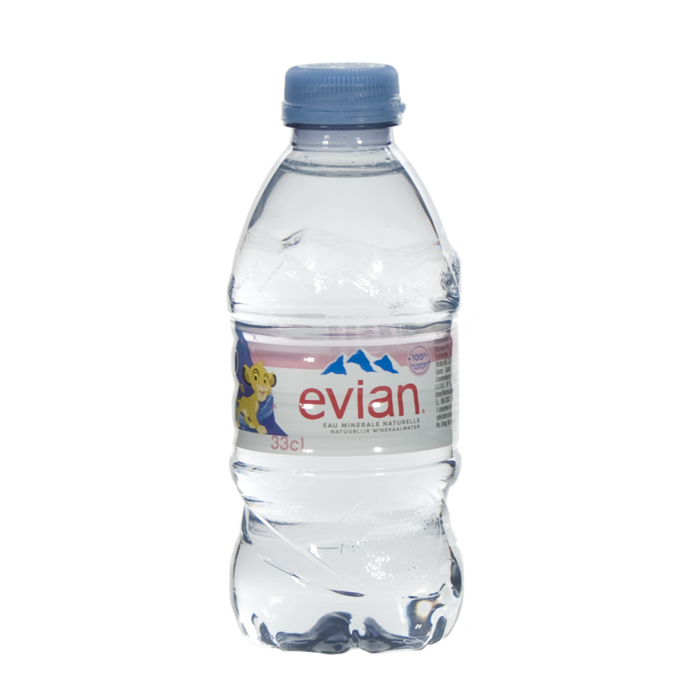Evian PET  Plat  33 cl  Fles