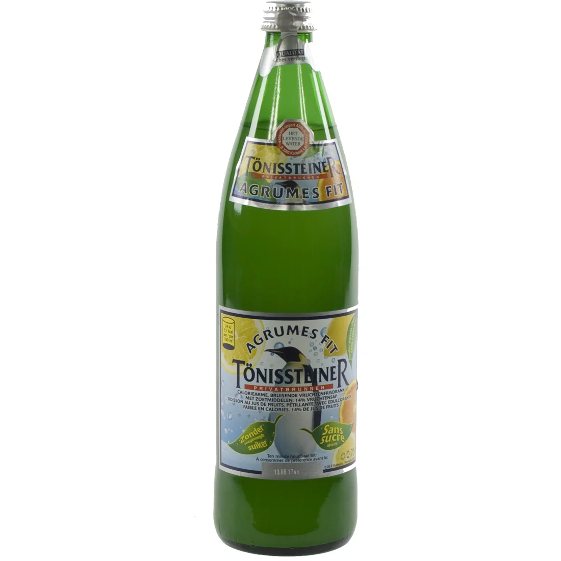 Tonissteiner limo  Agrum  75 cl  Fles