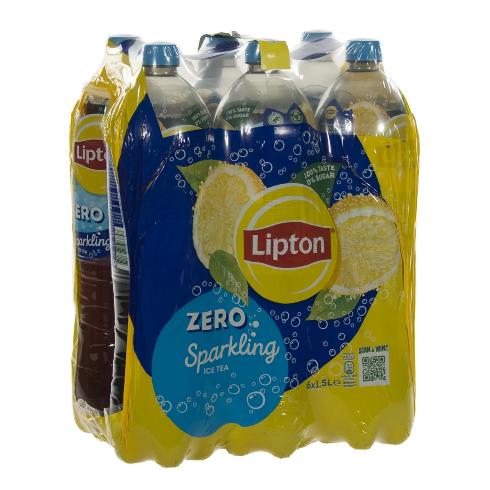 Lipton PET  Zero sugar  1,5 liter  Pak  6 st