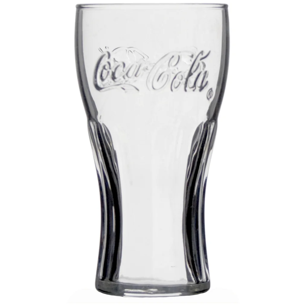 Coca Cola glazen 36 st /korf 
