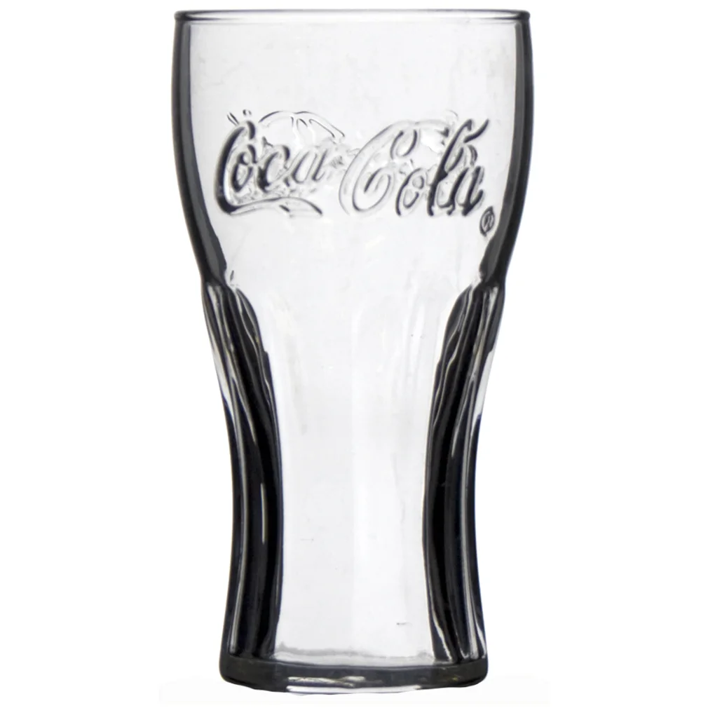 Coca Cola glazen 36 st /korf 
