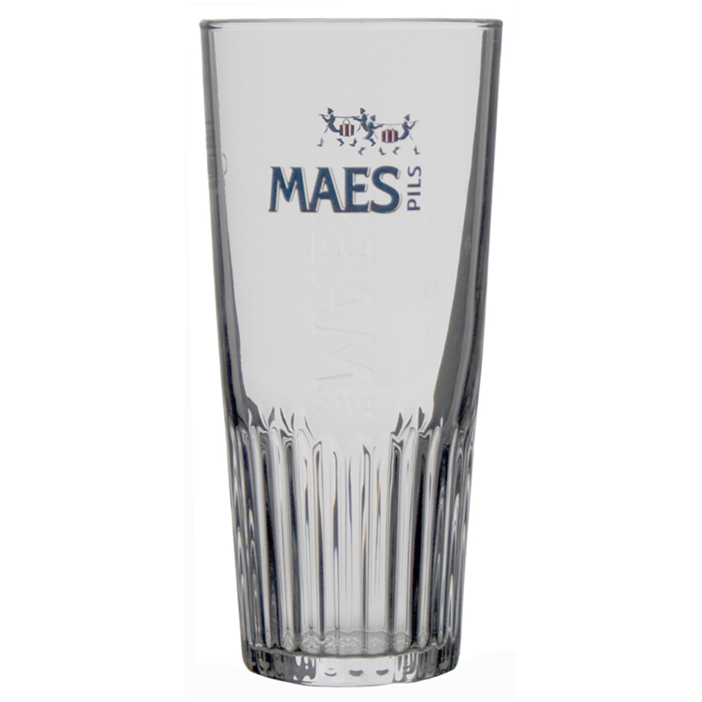 Pils Maes glazen bak 36 st /korf 