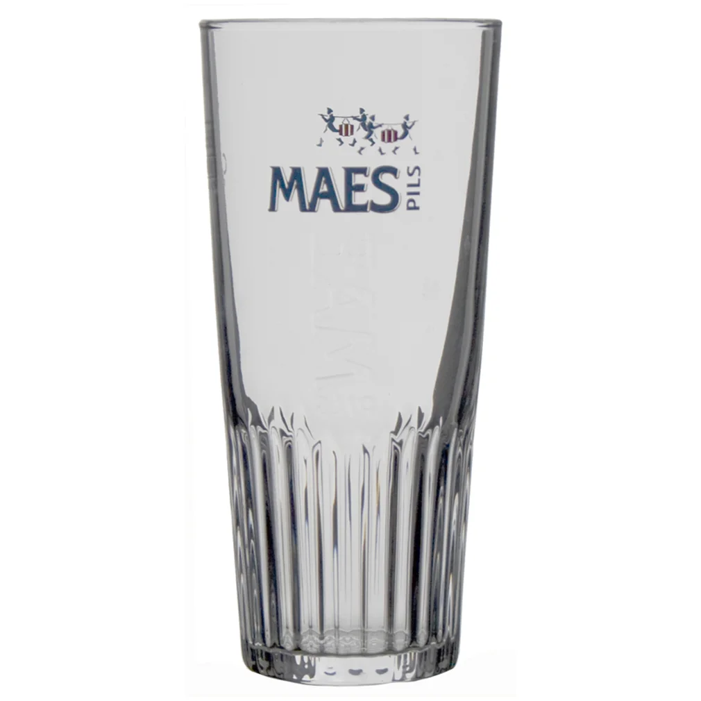 Pils Maes glazen bak 36 st /korf 