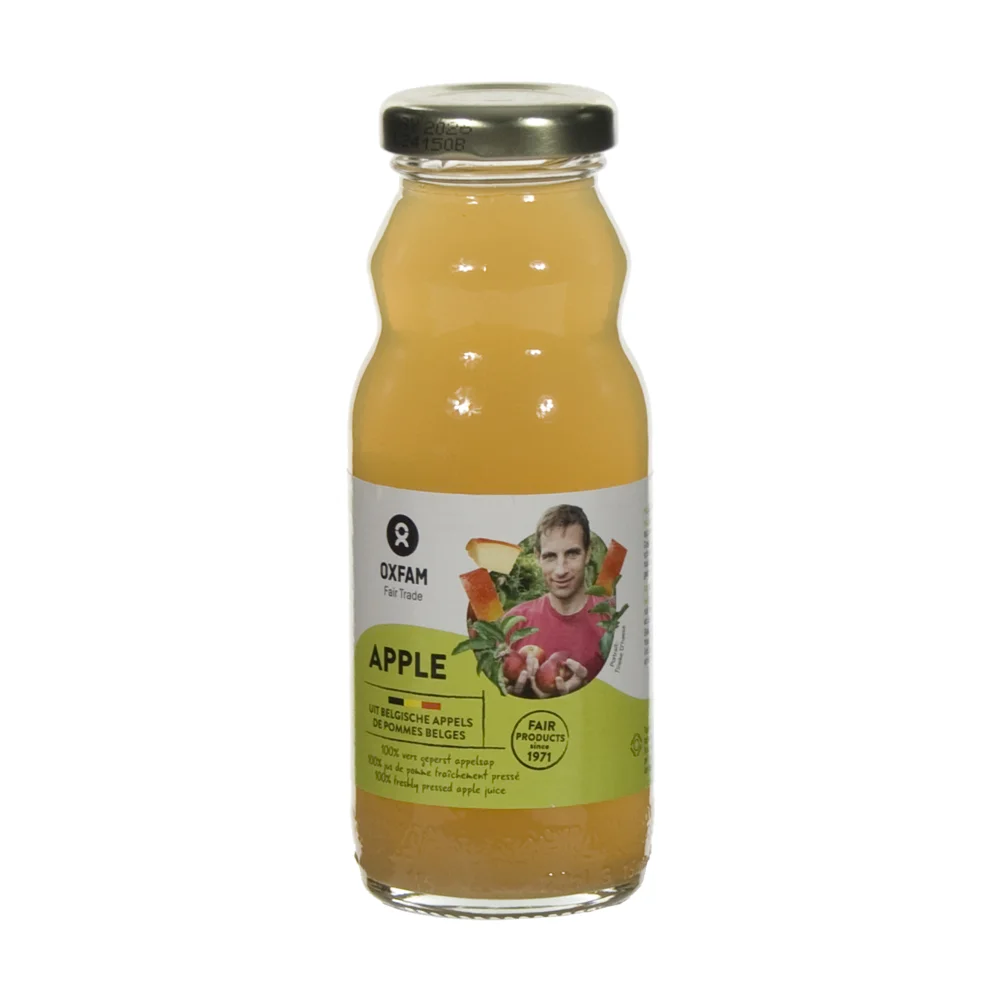 Fruitsap oxfam  Appel  20 cl  Fles