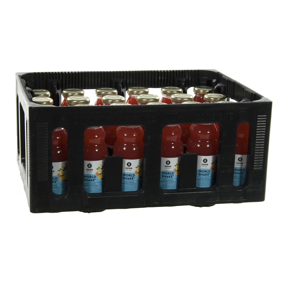 Fruitsap oxfam  Worldshakesap  20 cl  Bak 24 st
