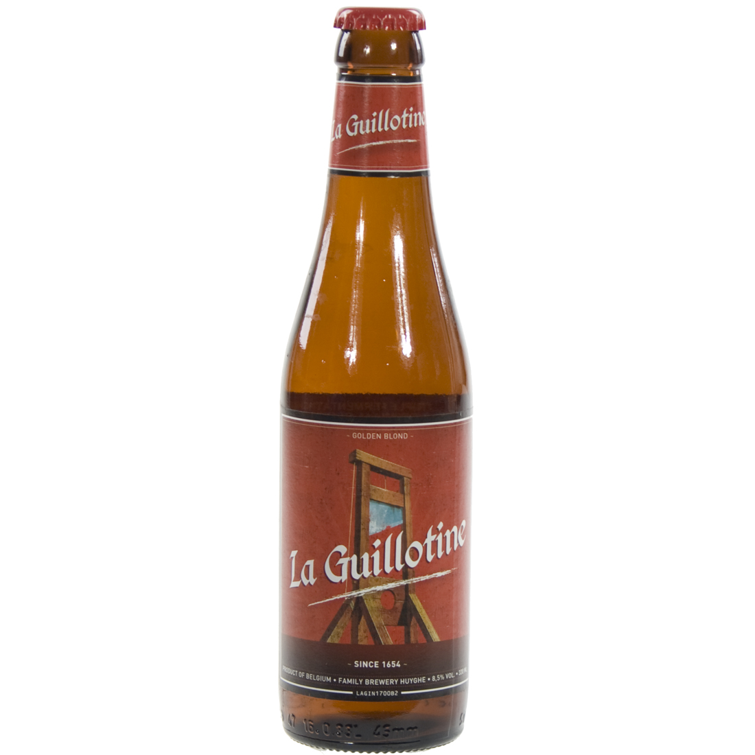 La guillotine  Blond  33 cl  Fles