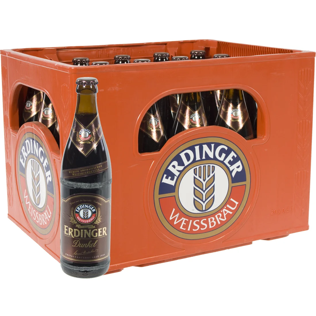 Erdinger Weisb. Dark  Bruin  50 cl  Bak 20 fl