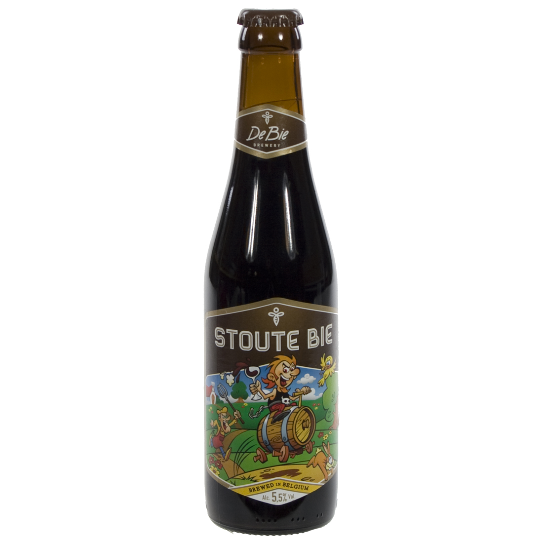 Stoute Bie  Donker  33 cl  Fles