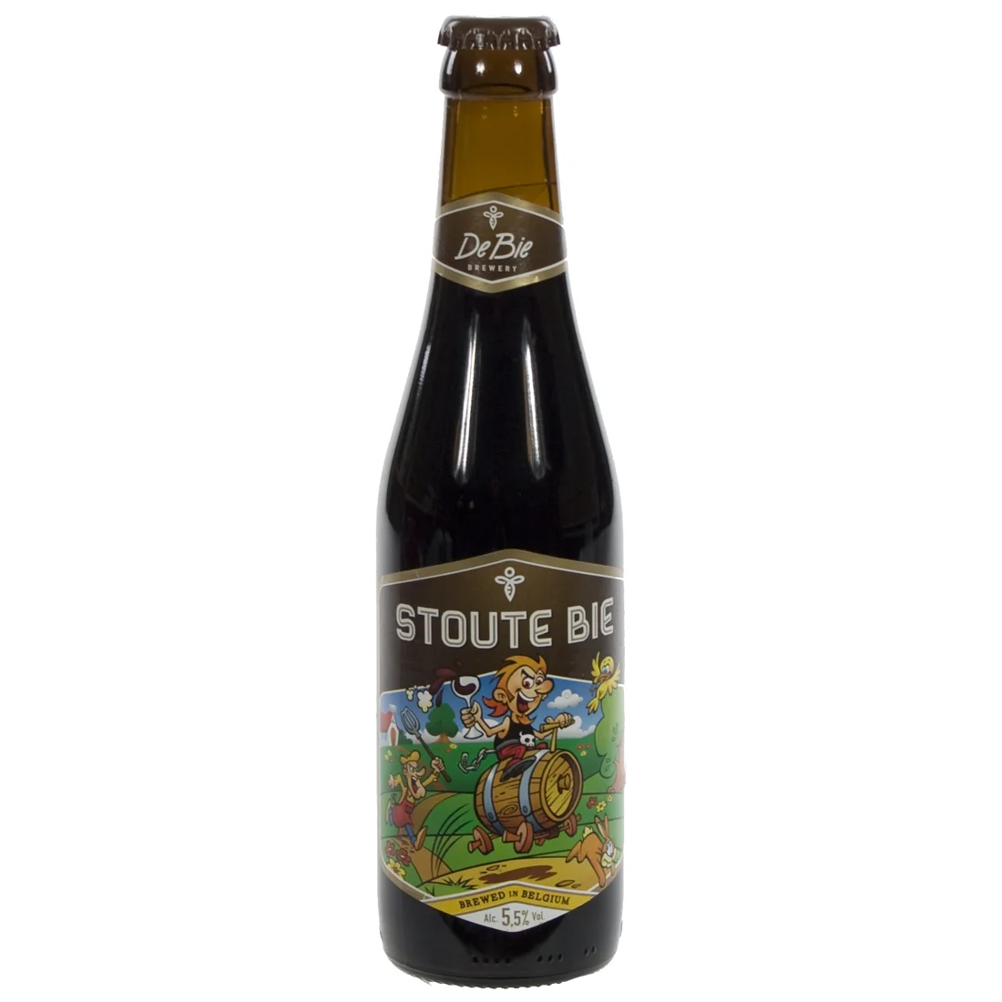 Stoute Bie  Donker  33 cl  Fles