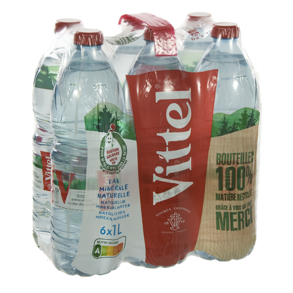 Vittel  PET  1 liter  Pak  6 st