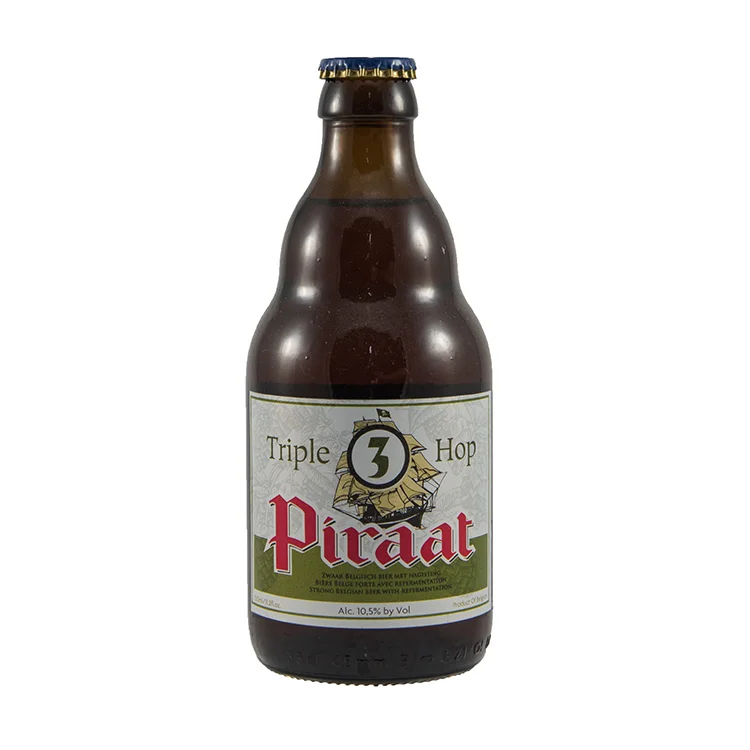Piraat tripel hop  Amber  33 cl  Fles