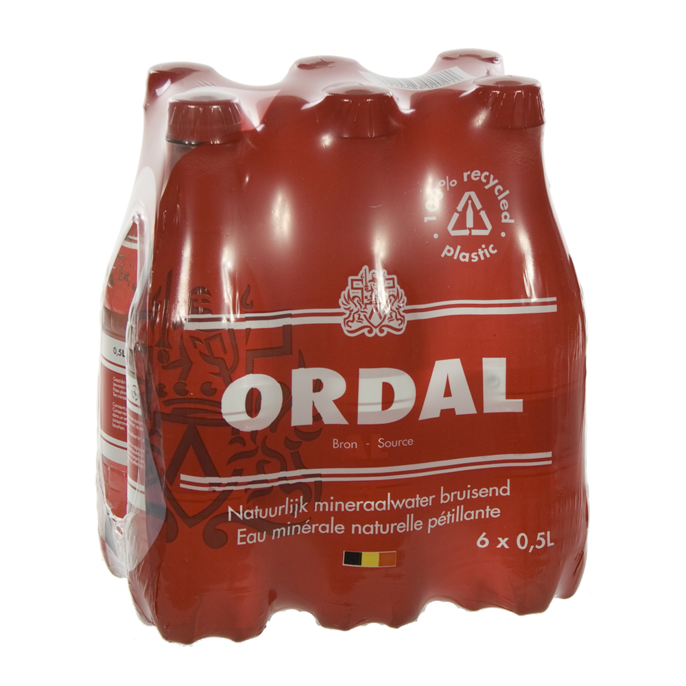 Ordal Water PET  Bruis  50 cl  Pak  6 st