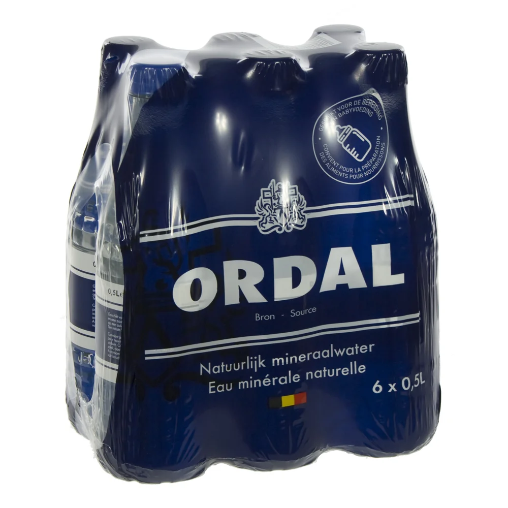 Ordal Water PET  Plat  50 cl  Pak  6 st