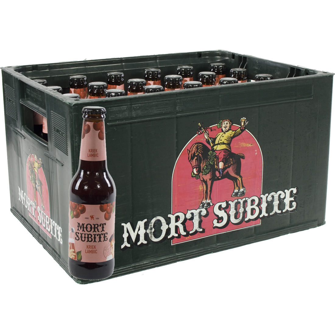 Mort Subite Kriek Lambic  25 cl  Bak 24 st