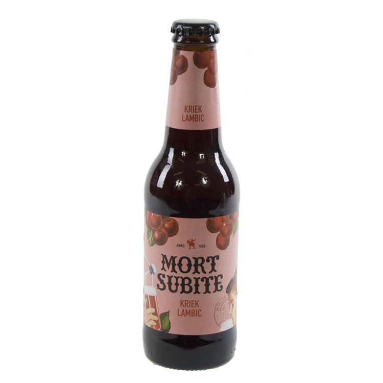 Mort Subite Kriek Lambic  25 cl  Fles