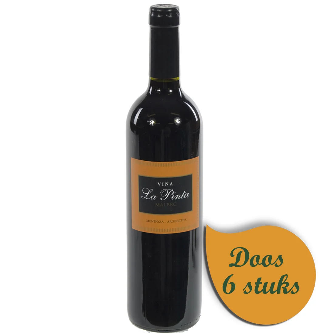 Vina la Pinta Malbec  Rood  75 cl  Doos  6 st