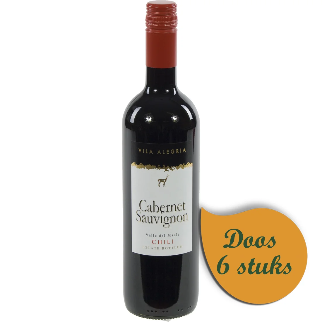 Vila Alegria Cabarnet Sauvignon  Rood  75 cl  Doos  6 st