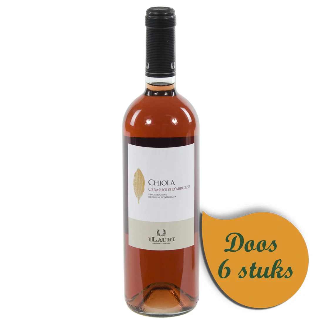 I Lauri Rose Chiola Cerasuolo d'Abruzzo  Rose  75 cl  Doos  6 st