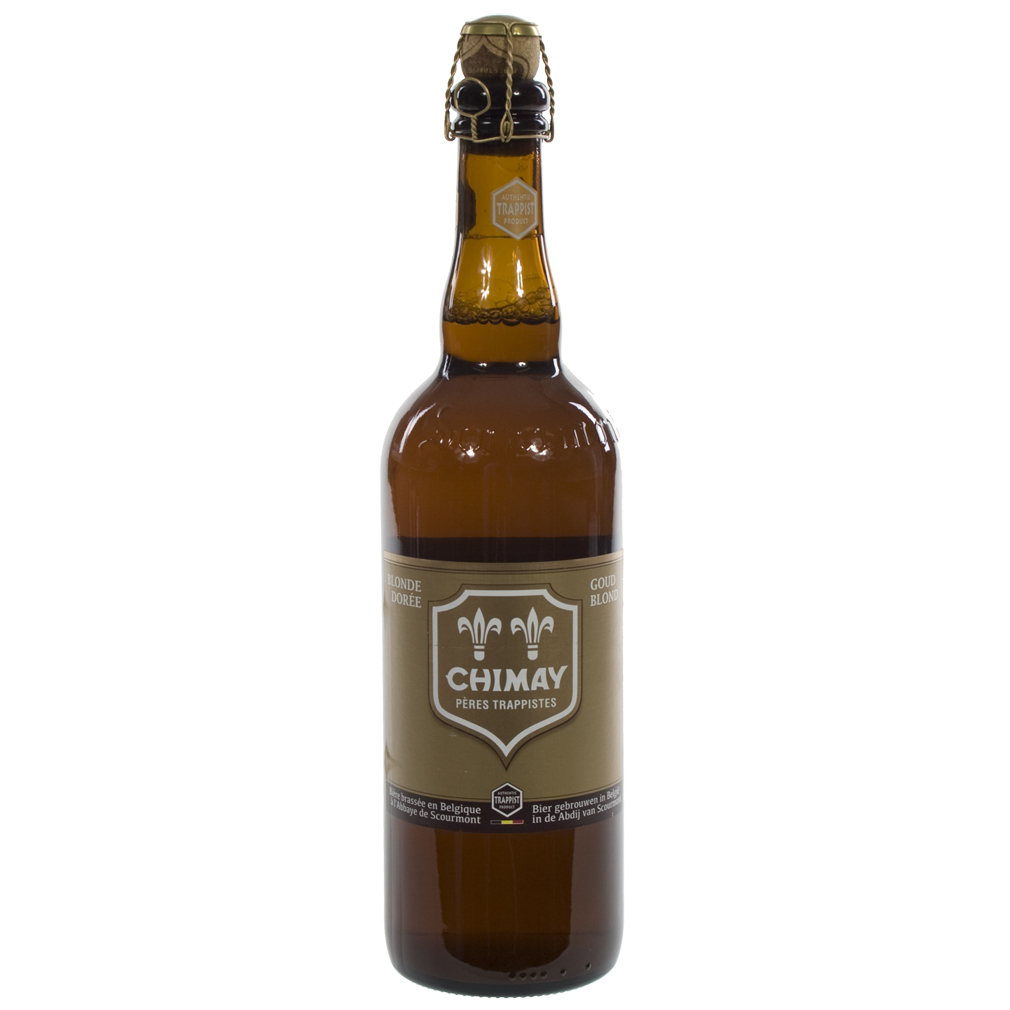 Chimay  Blond  75 cl  Fles  Goud