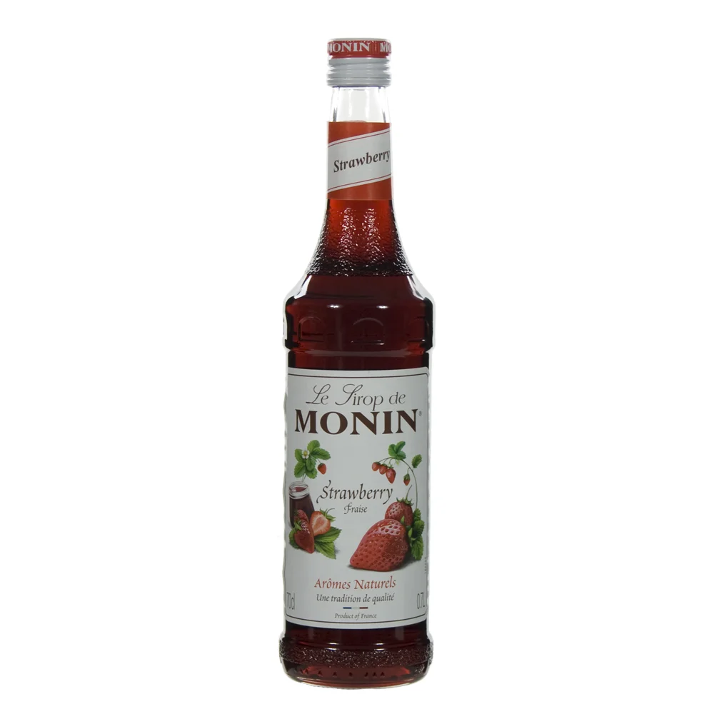 Monin siroop  Aardbei  70 cl  Fles