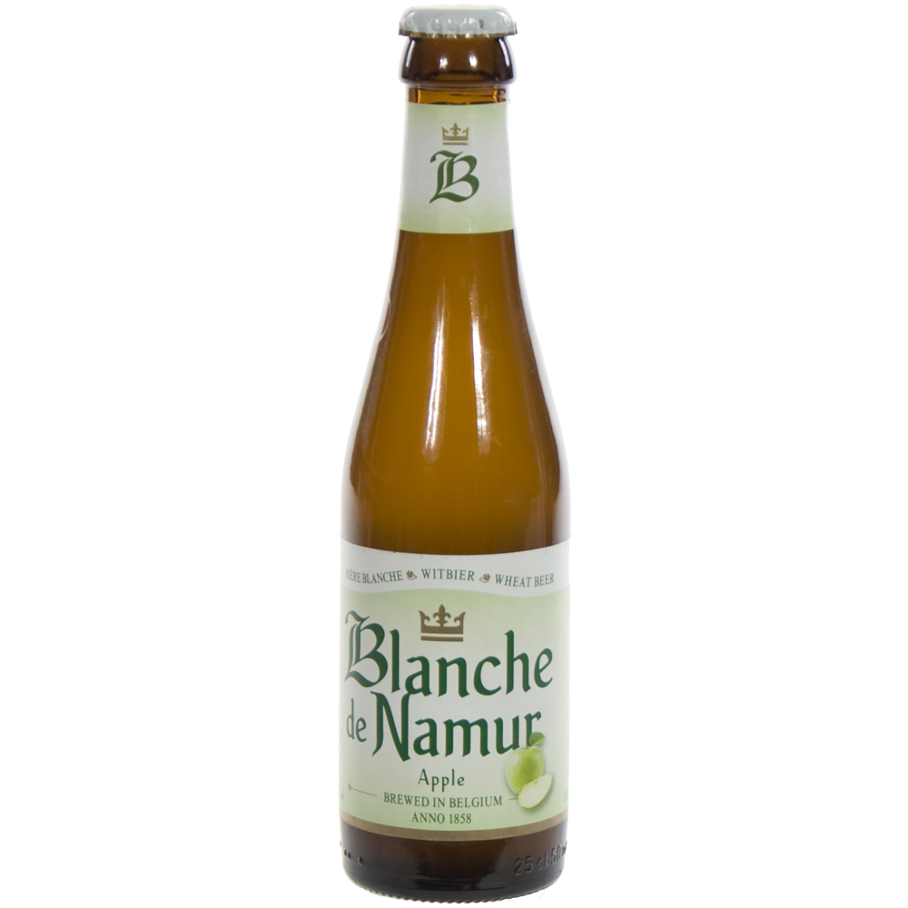 Blanche de Namur Apple  Wit  25 cl  Fles