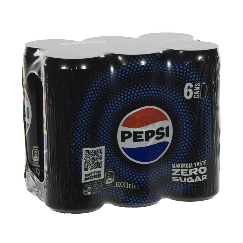 Pepsi BLIK  Max  33 cl  Blik  6 pak