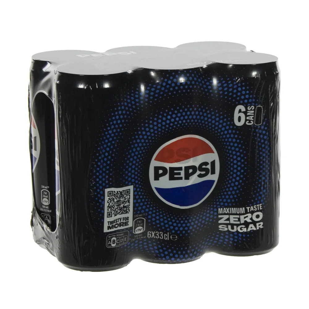 Pepsi BLIK  Max  33 cl  Blik  6 pak