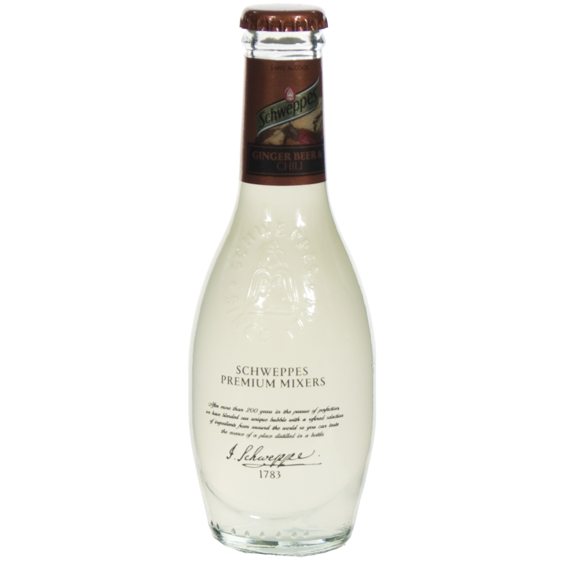 Schweppes Prem. Tonic  Ginger Beer  20 cl  Fles