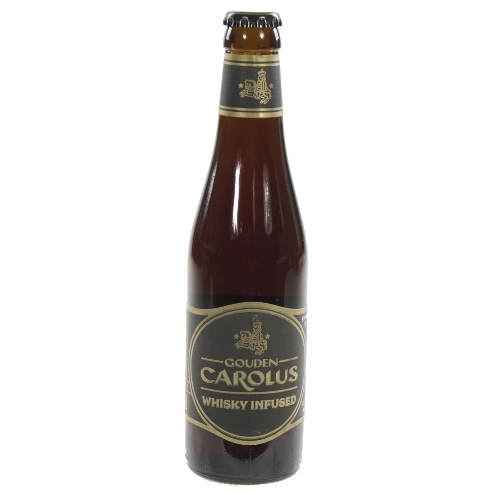 Gouden Carolus Whisky Infused  Donker  33 cl  Fles