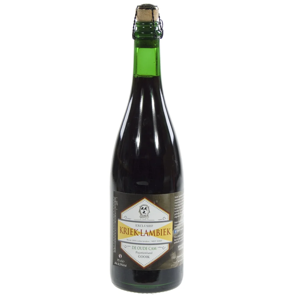 Kriek Lambiek Bier (De Cam)  75 cl  Fles