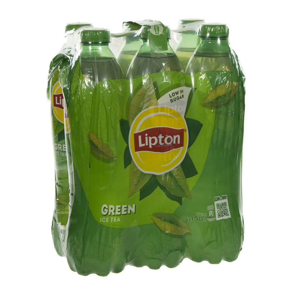 Lipton PET  Green tea  1,5 liter  Pak  6 st