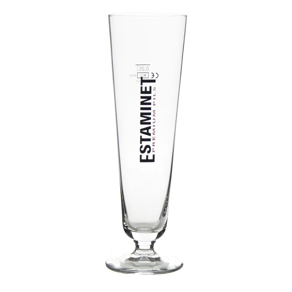 Estaminet pils glas fluit