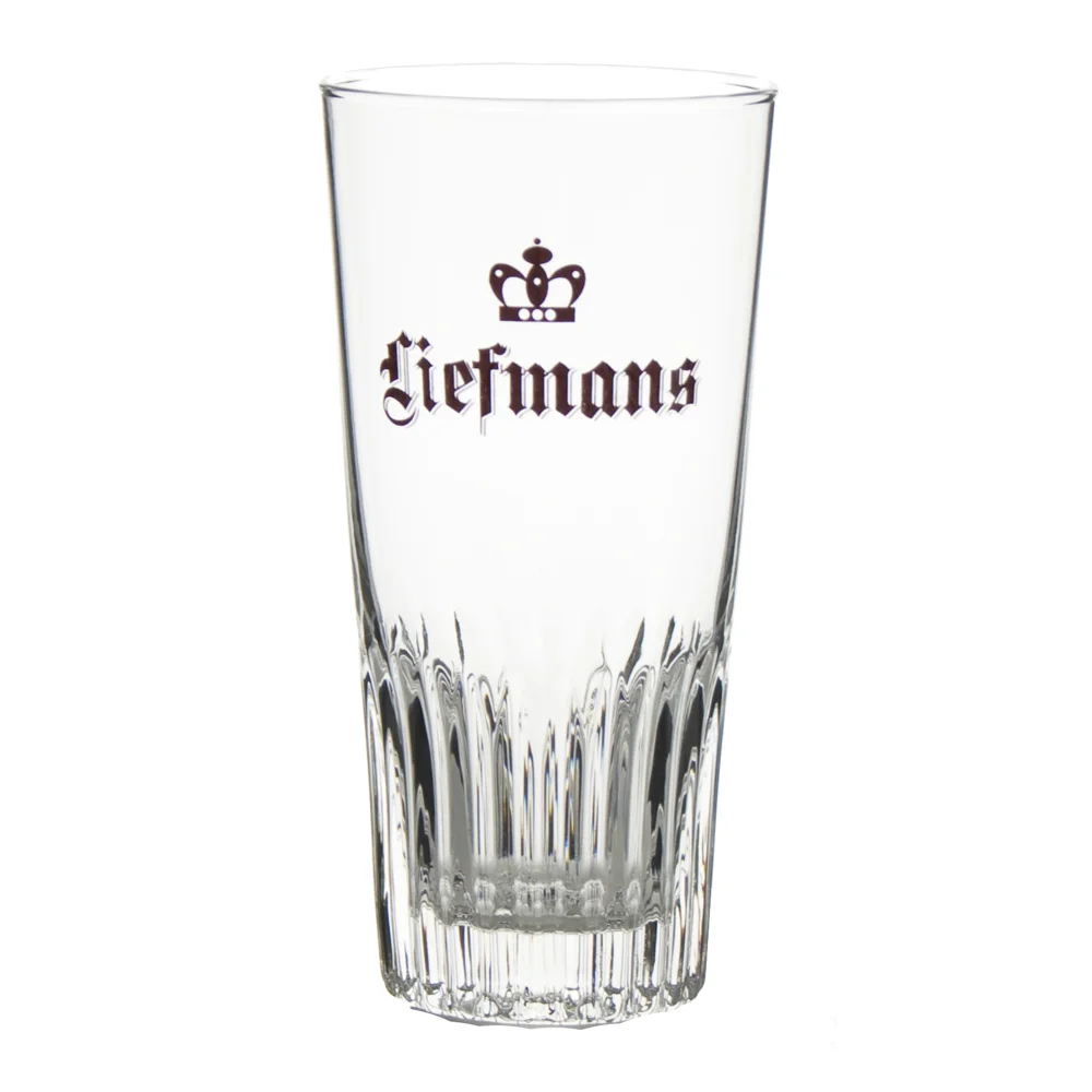 Liefmans glas recht ribbel  33 cl