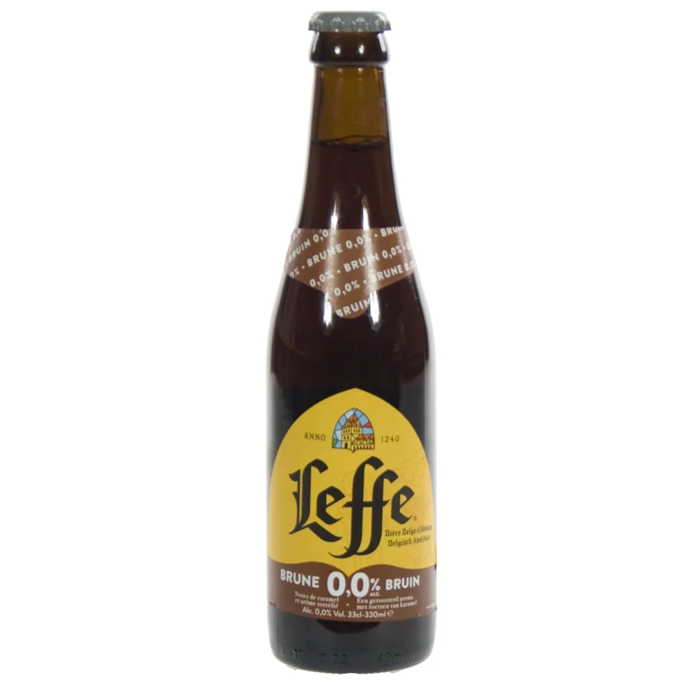 Leffe 0%  Bruin  33 cl  Fles