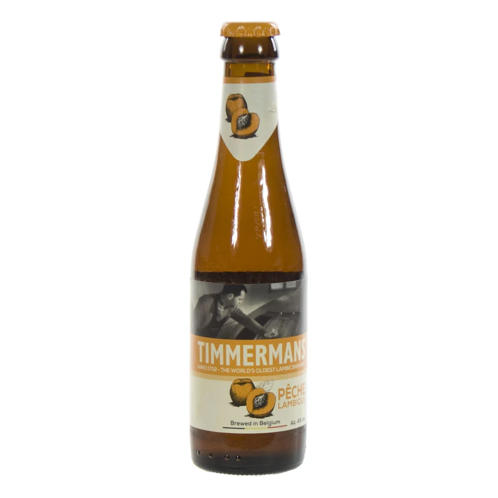 Timmermans Pêche  25 cl  Fles