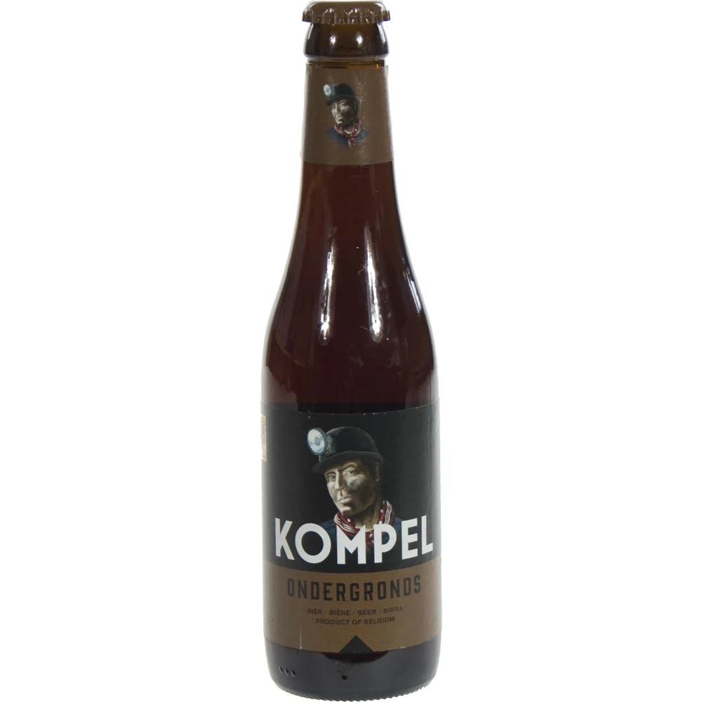 Kompel Ondergronds  Bruin  33 cl  Fles